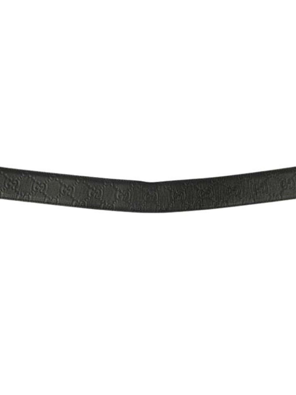 Gucci Interlocking Buckle Belt GG Black Leather - Picture 4 of 8